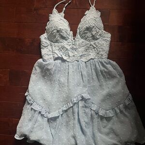 Hello Molly baby blue Dress